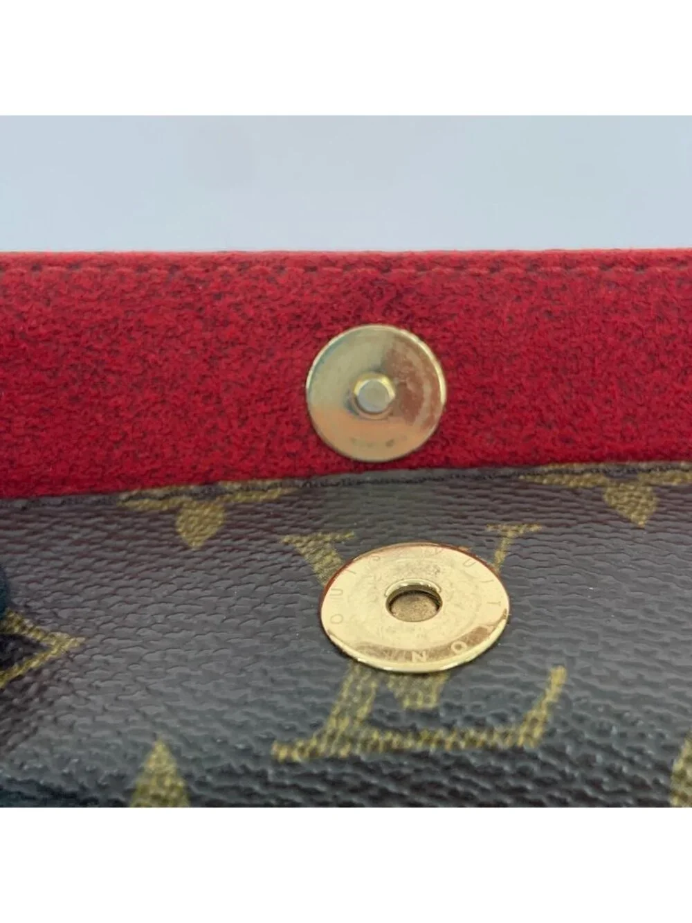 Louis Vuitton Monogram Recital Handbag Brown
